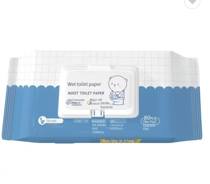 Khăn lau em bé trong nhà vệ sinh